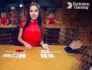Evolution Live Baccarat Squeeze Evolution Live Baccarat Squeeze