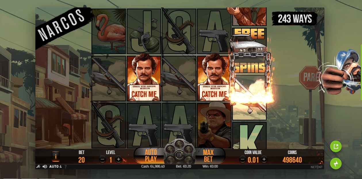 screenshot of Narcos