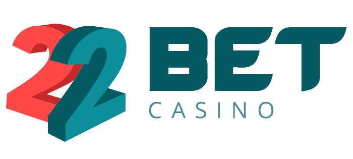 Logotipo do 22Bet - um dos melhores cassinos do Fortune Rabbit