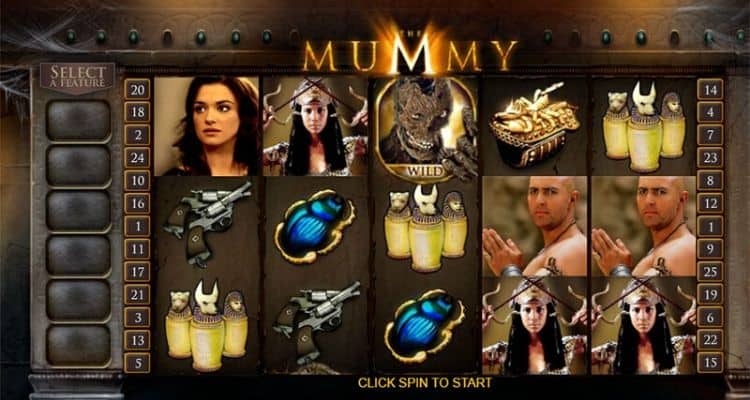 screenshot of The Mummy