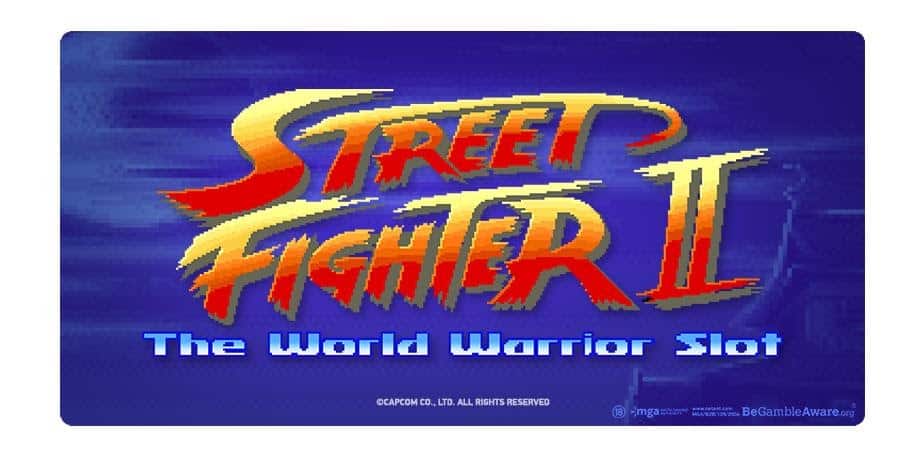 Street fighter 2 slot logo by NetEnt