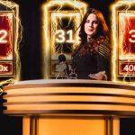 Lightning roulette game presenter and game studio banner