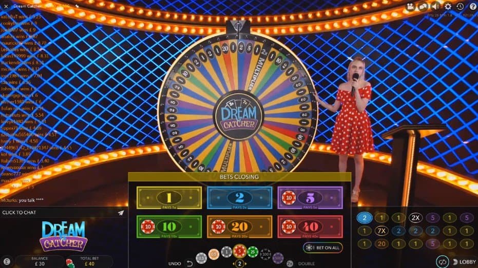 Image of Layout of the Dream Catcher interface