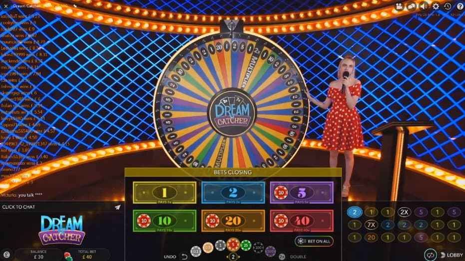 Image of Layout of the Dream Catcher interface