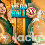 Mega Ball game logo banner