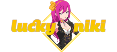 luckyniki casino logo.