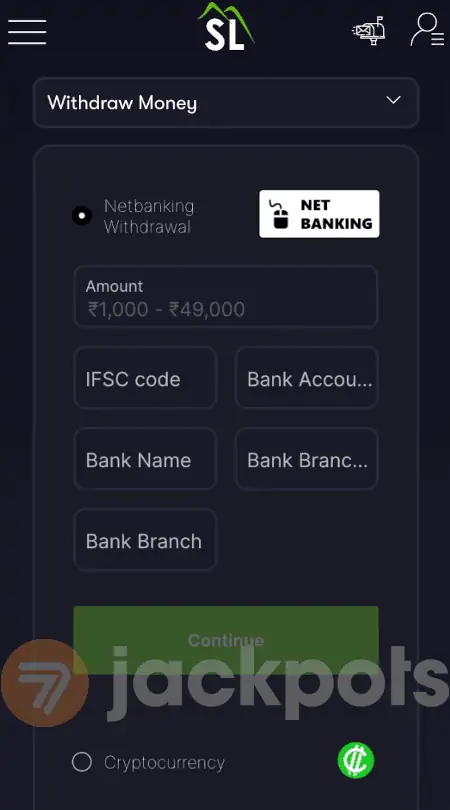 screenshot how to withdraw step 3