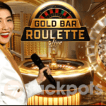 Gold Bar Roulette logo banner