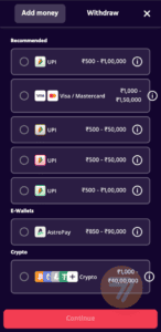 cashier view of bigboost on a mobile device