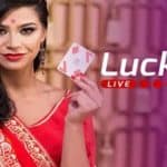 Lucky 7 game logo banner