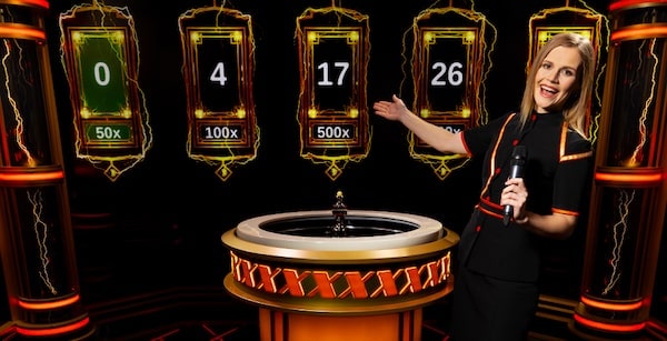 XXXTreme Lightning Roulette no Casino ao Vivo