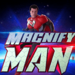 Magnify Man game logo