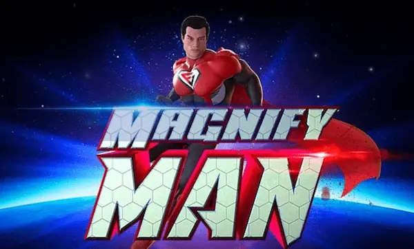 Magnify Man game logo