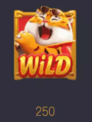 Símbolo Wild do jogo Fortune Tiger