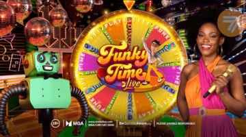 Funky Time game logo banner
