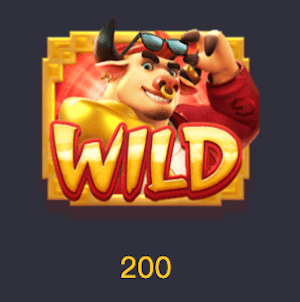 Símbolo Wild do jogo Fortune Ox