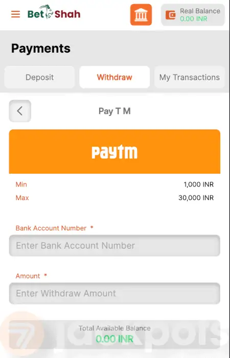 screenshot how to withdraw step 3
