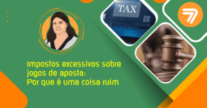texto sobre impostos altos em apostas.