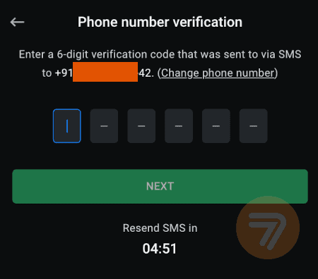 screenshot how to sign up step 3 - Leon.bet Casino Review - Indian Real Money Fun!