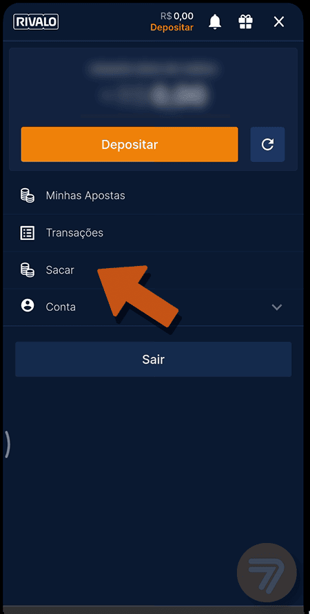 Captura de tela de como sacar passo 2.