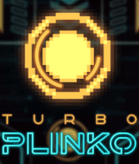 turbo games turbo plinko jogo logotipo.