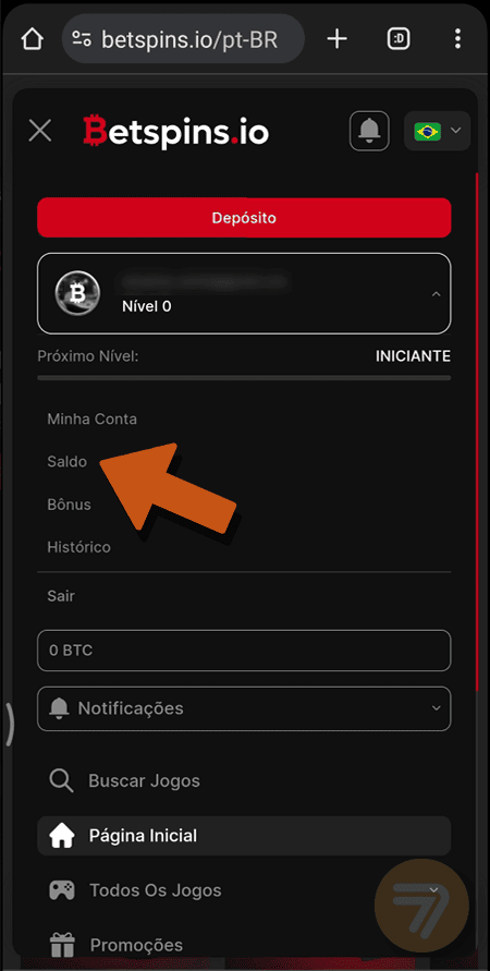 Captura de tela de como sacar passo 3.