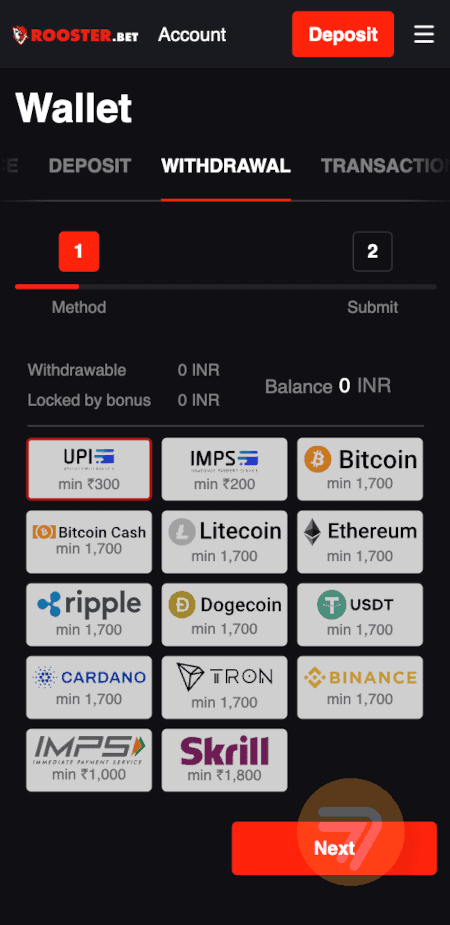 screenshot how to withdraw step 3