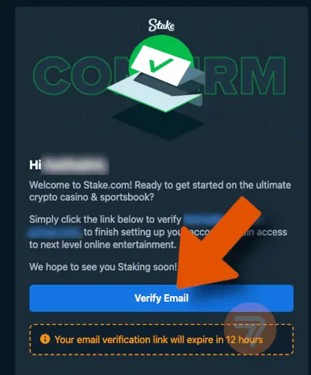 screenshot how to verify account step 3