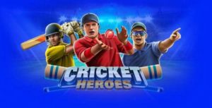 cricket heroes slot game icon.