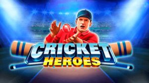 Cricket Heroes slot logo