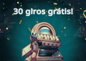 imagem da promoção de giros turbinados do cassino da 22Bet.