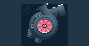 animated image of a car engine.
