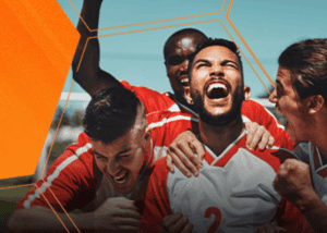 imagem da promoção de futebol LeoVegas.