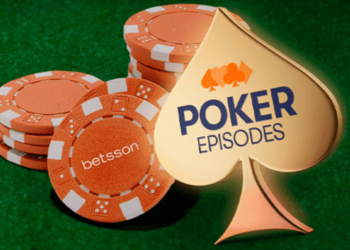 ilustração da promoção de pôquer na Betsson.