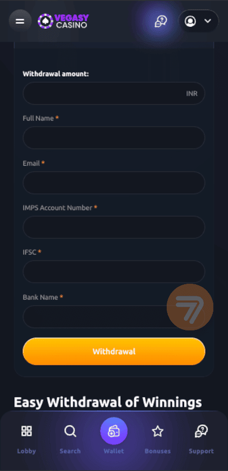 screenshot how to withdraw step 4