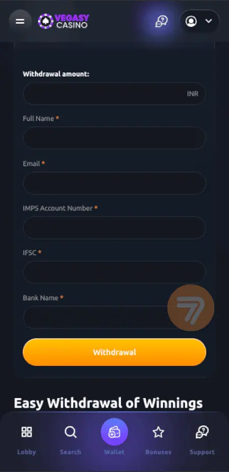 screenshot how to withdraw step 4